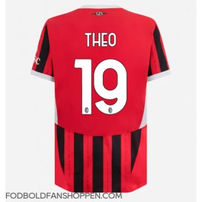 AC Milan Theo Hernandez #19 Hjemmebanetrøje 2024-25 Kortærmet